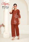 Pihu Vol 1 By Mayur Western Cotton Flex Bulk Co Ord Set Orders In India
